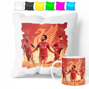 ZESTAW: KUBEK + POSZEWKA - FC LIVERPOOL - PREZENT WIELE WZORÓW + IMIĘ - Poduszki do karmienia - miniaturka - grafika 1