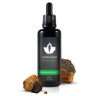 Puhdistamo - Ekstrakt Chaga, 50ml (Pakäkääpäuute) - Suplementy naturalne - miniaturka - grafika 1