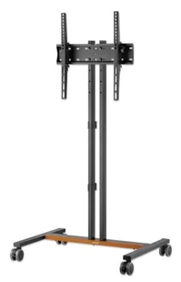 Manhattan 462068 uchwyt do telewizorów 139,7 cm (55") Czarny - Uchwyty do telewizora - miniaturka - grafika 1