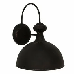 Kinkiet w Stylu Industrialnym Czarny Clayre & Eef - Lampy ścienne - miniaturka - grafika 1