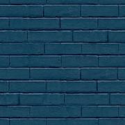 Tapety - Noordwand Good Vibes Tapeta Brick Wall, niebieska - miniaturka - grafika 1