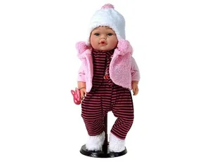 Lalka bobas śpiewa i mówi po polsku 40cm Adar - Lalki dla dziewczynek - miniaturka - grafika 1