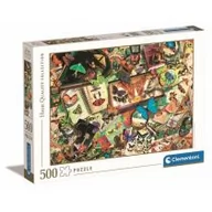 Puzzle - Clementoni Puzzle 500 HQ The Butterfly Collector - - miniaturka - grafika 1