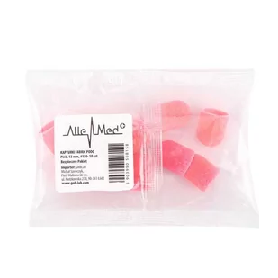 Allemed Kapturki do pedicure 13 mm gradacja 150 10 szt Fabric Podo AlleMed Różowy Pink - Frezarki do paznokci - miniaturka - grafika 1