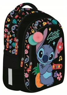 Plecak plecak 4 komorowy 16" BPL58 Stitch Black Aloha - Plecaki - miniaturka - grafika 11