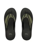 Klapki i japonki męskie - Quiksilver Japonki EO-BRANTON III CQ10124MG Zielony - miniaturka - grafika 1