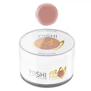 Yoshi - Żel UV/LED Easy Pro Cover Natural 50ml - Żele do paznokci - miniaturka - grafika 3