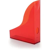 Pojemniki biurowe - Durable Stojak na dokumenty Basic bezbarwny czerwony 1701711003 - miniaturka - grafika 1