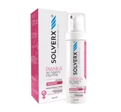 Płyny do higieny intymnej - SOLVERX SOLVERX Sensitive Skin Pianka do higieny intymnej dla kobiet  200ml - miniaturka - grafika 1