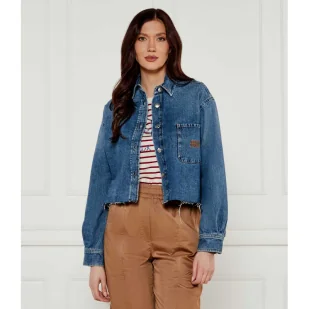 Joop! Jeans Jeansowa kurtka Udela Cropped Fit - Kurtki damskie - miniaturka - grafika 1