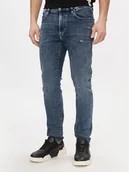 Spodnie męskie - G-Star Raw Jeansy Revend Fwd D20071-C051-G120 Niebieski Skinny Fit - miniaturka - grafika 1