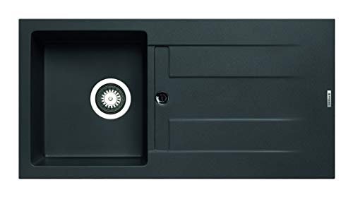 Pyramis Athlos 1B 1D zlewozmywak do zabudowy piragranit, 86 x 43,5, carbon, 070009812