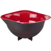 Sitka - Tefal Ingenio K2070614 durszlak czerwony - miniaturka - grafika 1