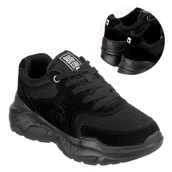 Sneakersy damskie - Buty sportowe Damskie Big Star Sneakersy Czarne 41 - miniaturka - grafika 1