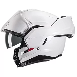 HJC Helmets i100 Blanc Perle/Pearl White XXL - Kaski motocyklowe - miniaturka - grafika 1