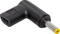 Zasilacze do laptopów - Zasilacz do laptopa Akyga Przejściówka do laptopa Akyga AK-ND-C04 USB-C / 4.0 x 1.7 mm - miniaturka - grafika 1