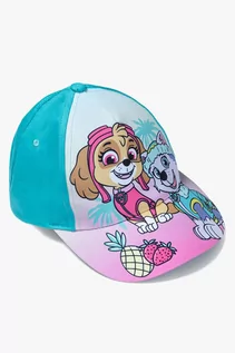 Czapki dla dzieci - Bawełniana czapka dziewczęca z daszkiem Psi Patrol - grafika 1