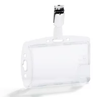 Etui na dokumenty i karty - Etui na dwie karty z klipem 54x85mm 25 sztuk 8013 19 - miniaturka - grafika 1