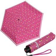 Parasole - Lekki składany parasol Knirps Rookie Triple Pink Reflective - miniaturka - grafika 1