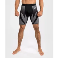 Spodnie sportowe męskie - Venum Spodenki Kompresyjne Vale Tudo Attack Black/Grey - miniaturka - grafika 1