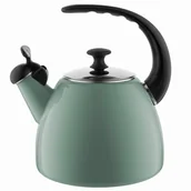 Czajniki na gaz - Czajnik Emaliowany Aperto Oliwkowy Indukcja 2,2L - miniaturka - grafika 1