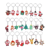 Czasopisma - Breloczki do Kluczy na Święta i Zimę z PCW Mix 5szt. - miniaturka - grafika 1