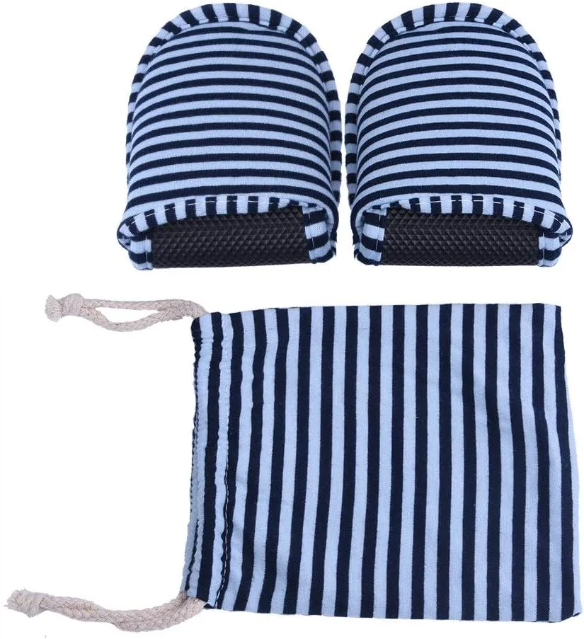 SKŁADANE KAPCIE PODRÓŻNE UNISEX BAWEŁNIANE ANTYPOŚLIZGOWE Z TORBĄ 1 PARA