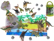 Figurki dla dzieci - NoName Figurka Zwierzęta edukacyjne dinozaury + mata i akcesoria KX5840 - miniaturka - grafika 1