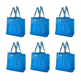 TORBA IKEA FRAKTA 36L NA ZAKUPY MOCNA 6 SZT. - Torby i wózki na zakupy - miniaturka - grafika 1