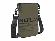 Torby męskie - Replay Męska torba na ramię, FM3596, 432 Jungle DK Green - miniaturka - grafika 1