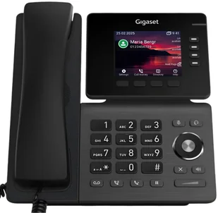 GIGASET P810 IP PRO IP Tischtelefon 8,5 cm 3,36 Zoll TFT-Farbdisplay - Telefony stacjonarne - miniaturka - grafika 1