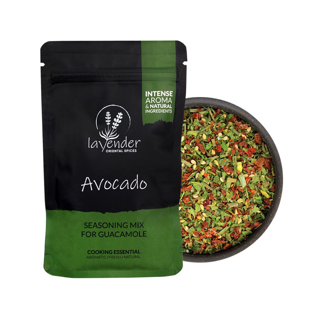 Avocado - Przyprawa do Guacamole, Awokado & Past Warzywnych 50g Lavender Spices