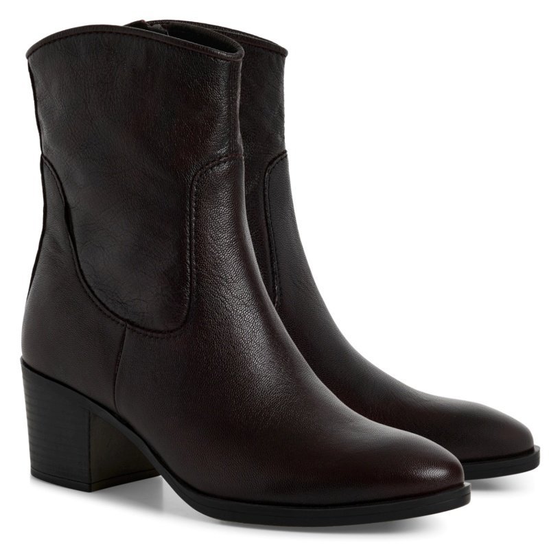 Botki damskie Marco Tozzi 2-25360-43 594 BORDEAUX ANTIC R.40