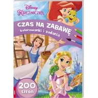 Baśnie, bajki, legendy - Disney Księżniczka Czas na zabawę Kolorowanki i zadania - miniaturka - grafika 1