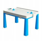 Krzesełka i taborety dla dzieci - Stolik Dla Dziecka Niebieski + Gra Cymbergaj - miniaturka - grafika 1
