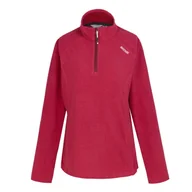 Bluzy damskie - Regatta Damski Polar z Suwakiem Montes Deep Pink/Hot Pink, Rozmiar: 40 - miniaturka - grafika 1