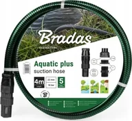 Węże ogrodowe i zraszacze - Bradas WĄŻ SSAWNO-TŁOCZNY 4M AQUATIC PLUS SATP2204/BK-SET - miniaturka - grafika 1