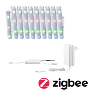 Paulmann MaxLED 250 zestaw podstawowy IP44 RGBW ZigBee 3m - Taśmy LED - miniaturka - grafika 1