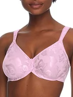 Biustonosze - Wacoal Biustonosz z fiszbinami dla pełnej świadomości Pełne pokrycie, fioletowy perfumowany, 115DD damski, Fioletowy zapach, 100E - miniaturka - grafika 1