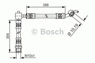 Przewody hamulcowe - Bosch Przewód hamulcowy giętki BOSCH 1987481486 1987481486 - miniaturka - grafika 1