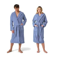 Płaszcze damskie - MÖVE Płaszcz z kapturem, chabrowy, rozmiar XS - miniaturka - grafika 1