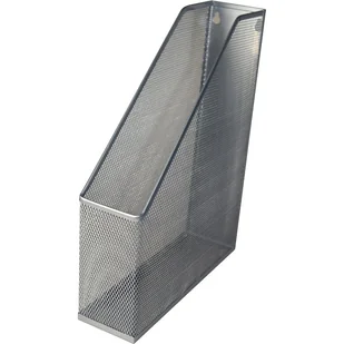 Pojemnik Na Czasopisma Titanum Metalowy 7X32,2X24,5 cm Srebrny (M-401S) Titanum - Przybory szkolne - miniaturka - grafika 1