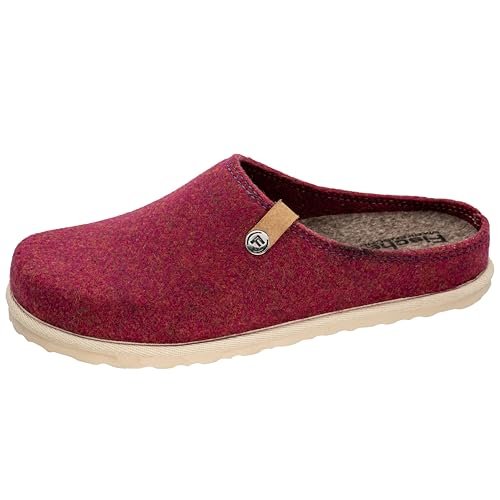 Fischer Damskie kapcie Katrin, Berry, 36 EU, granatowy (Berry), 36 EU