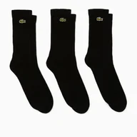 Skarpetki męskie - Skarpetki Lacoste  Core Performance Socks Black  EUR 43-46 - miniaturka - grafika 1