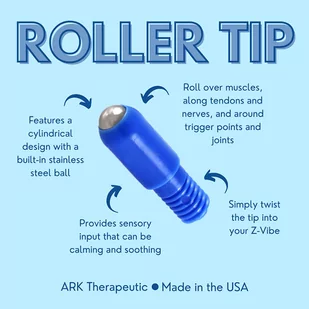ARK Roller Tip końcówka masująca z kulka ARK&apos;s Roller Tip - Akcesoria medyczne - miniaturka - grafika 3