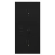 Szafy biurowe - JAN NOWAK model FILIP II biurowa szafa metalowa z sejfem na akta i dokumenty - miniaturka - grafika 1