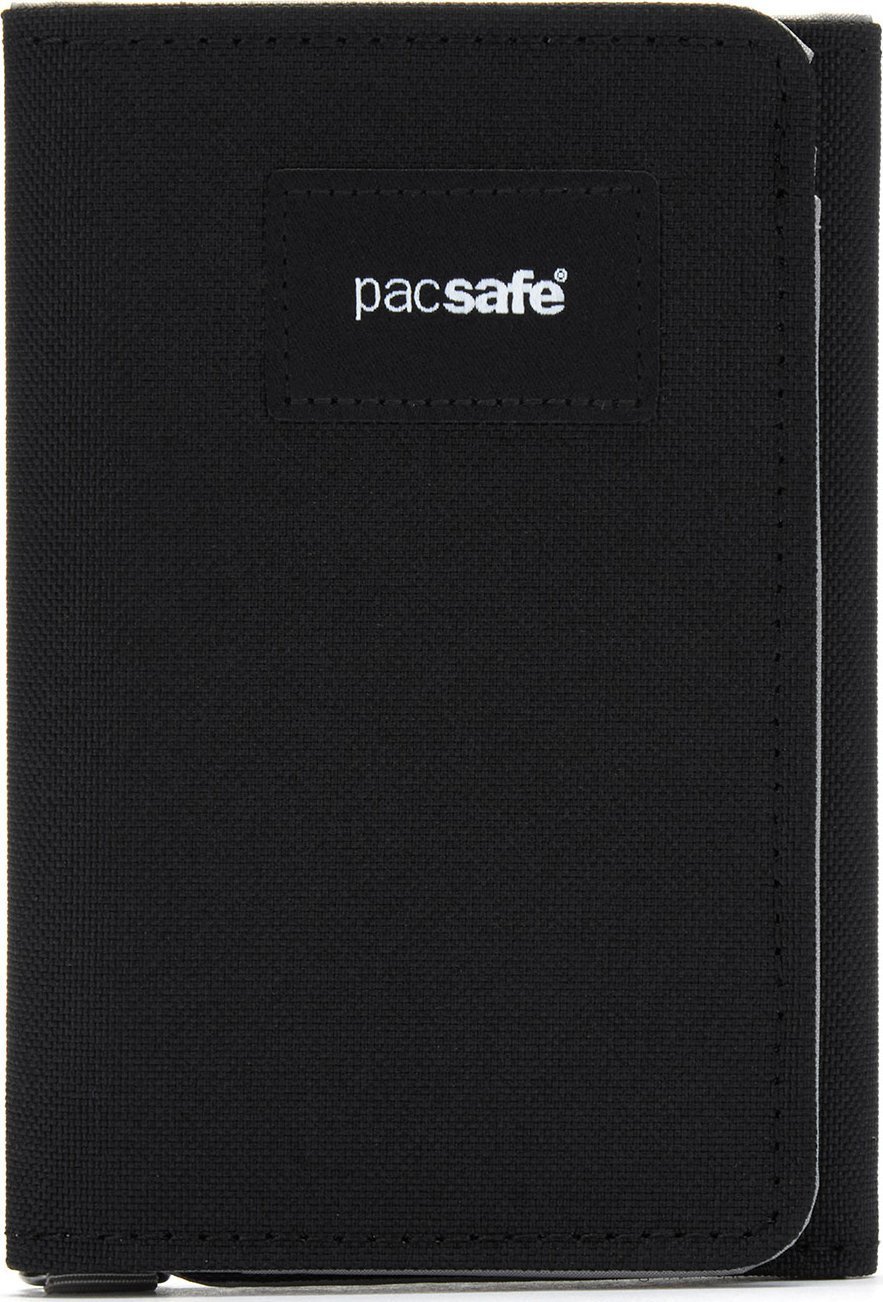 Portfel składany RFID Pacsafe - czarny