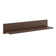 Półki do salonu - Półka wisząca, ścienna, loft, 100x20x18 cm, wenge, mat - miniaturka - grafika 1