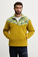 Bluzy damskie - Salewa bluza outdoorowa Eagle Anniversary kolor zielony wzorzysta 00.0000029197 - miniaturka - grafika 1