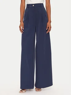 Guess Spodnie palazzo W5GB02 WH9Y2 Granatowy Wide Leg - Spodnie damskie - miniaturka - grafika 1